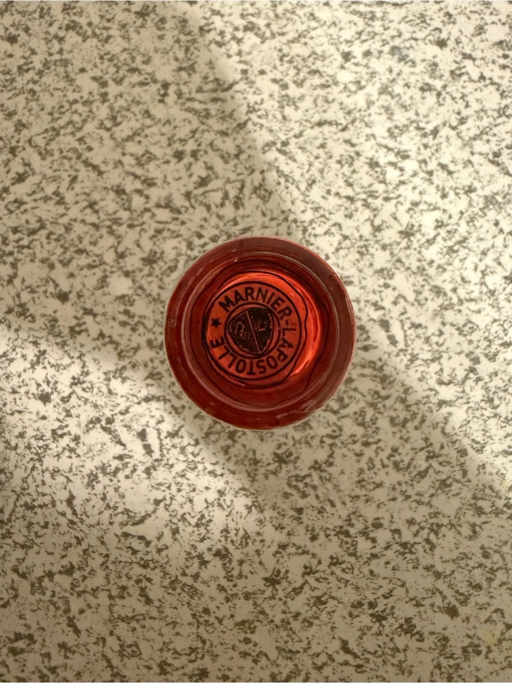 Official Red Accented Shot glass-Grand Marnier